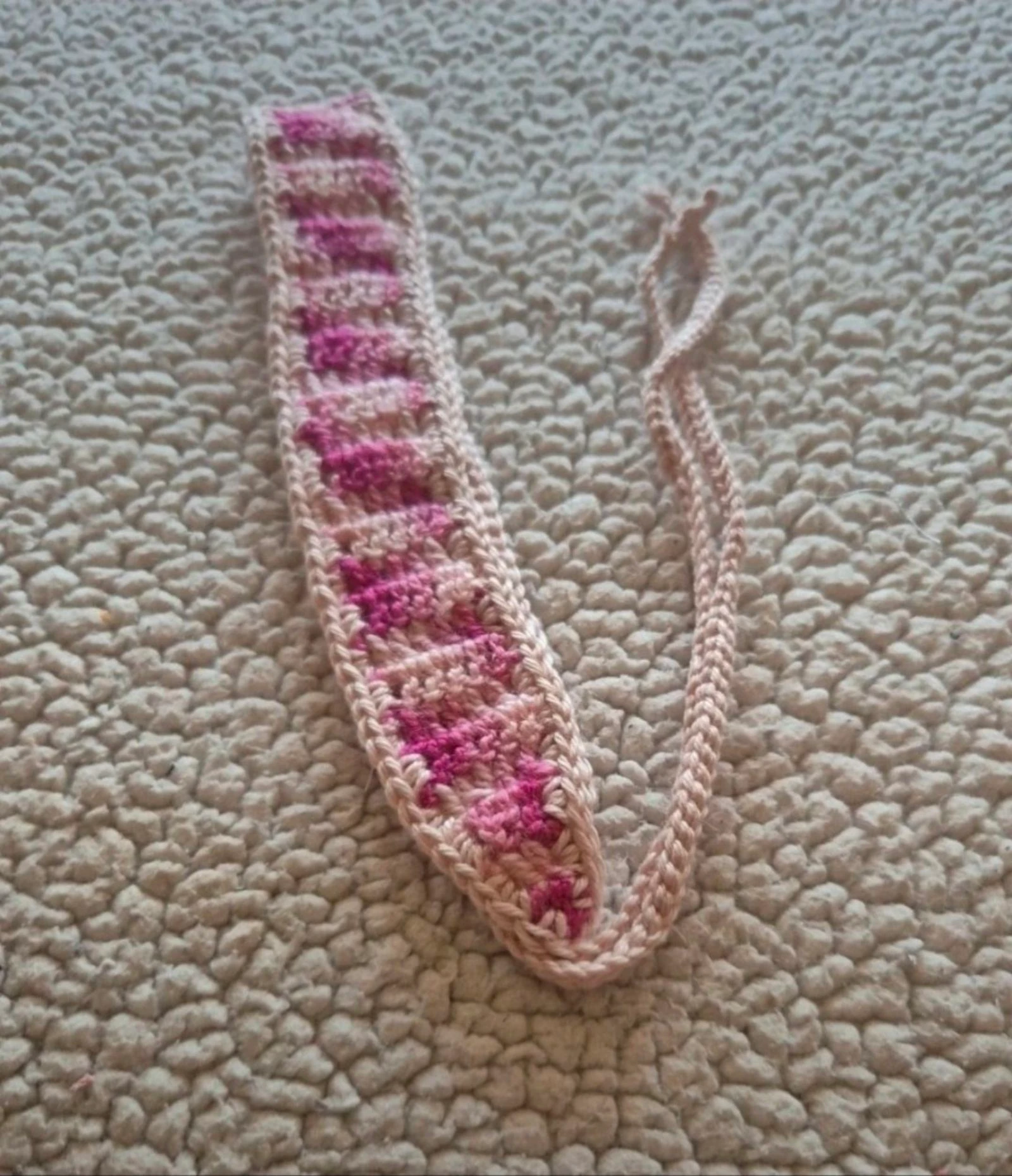 Women's crocheted cotton headband – photo 2
